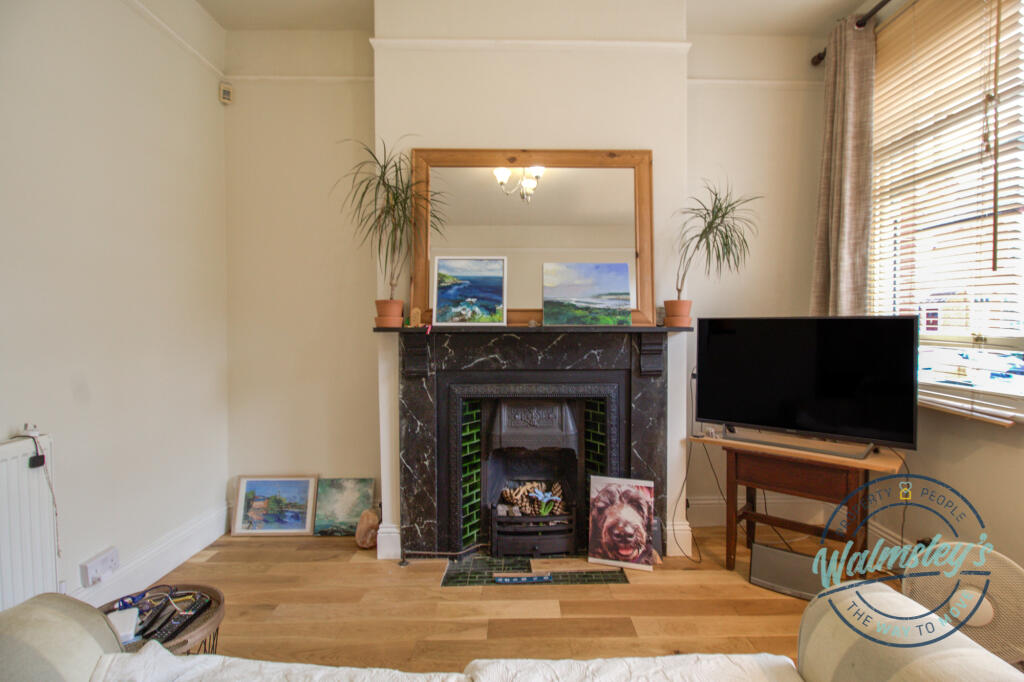 Sitting room fireplace