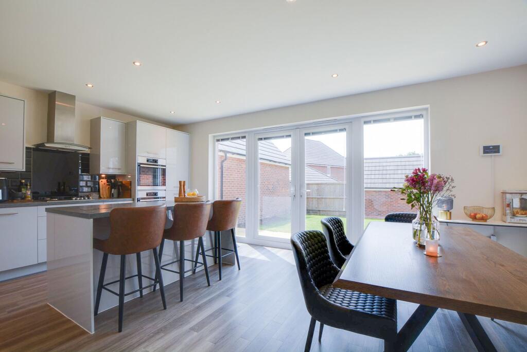 Open Plan Living Fitted Dining Kitchen