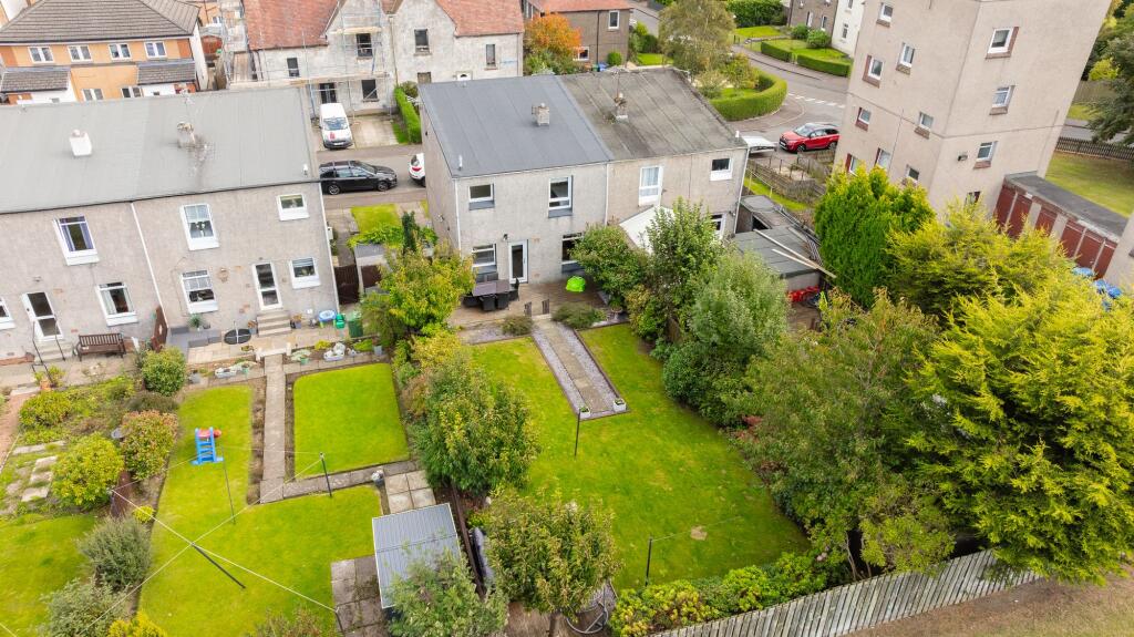 Aerial Rear Garden