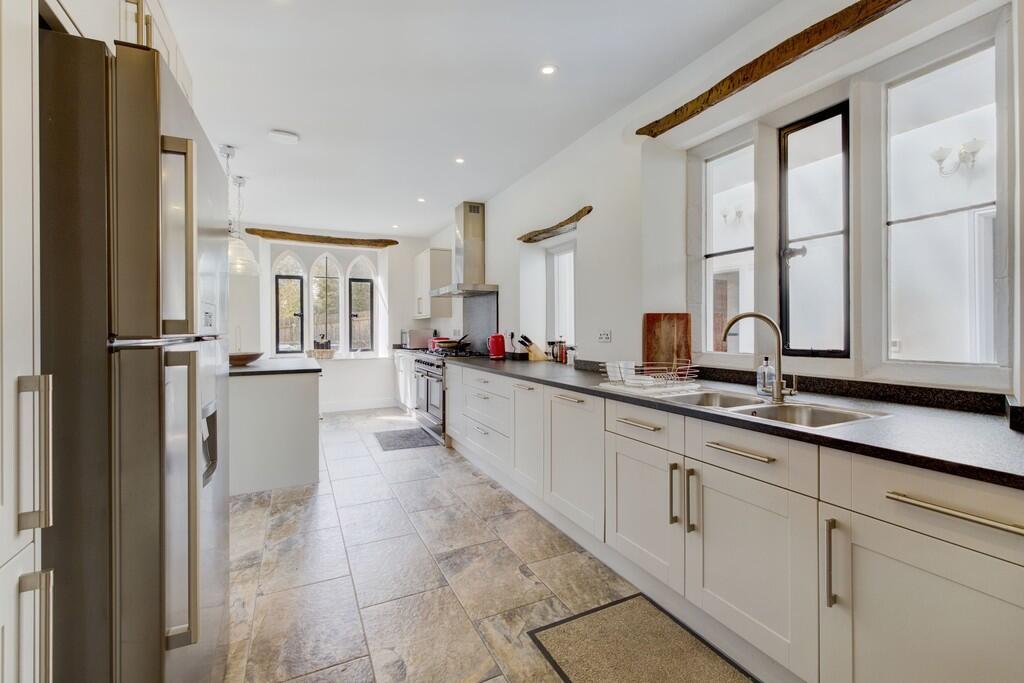 Open plan kitchen...