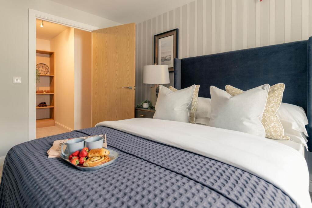 Show home master bedroom  