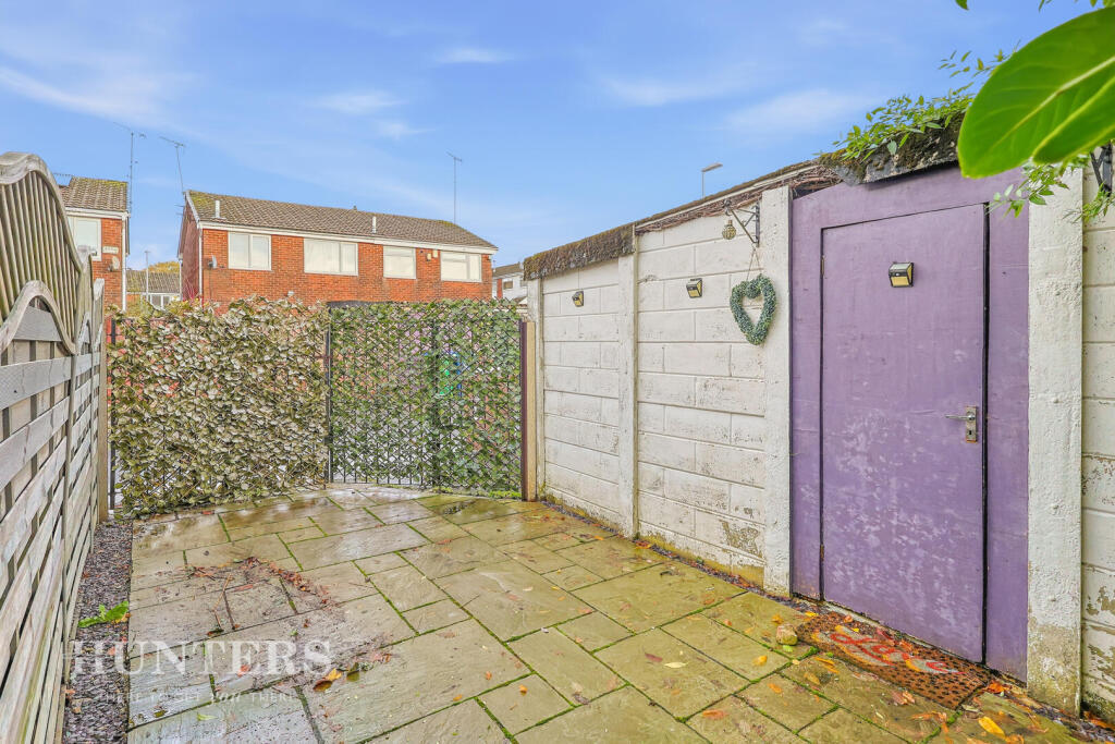 Rear garden