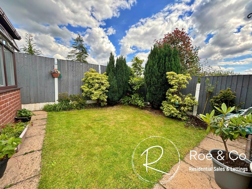 Rear garden