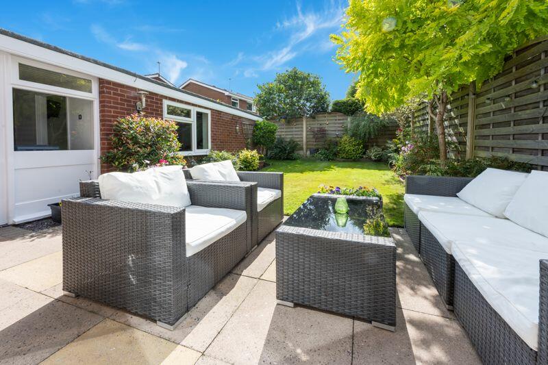 REAR GARDEN PATIO AREA