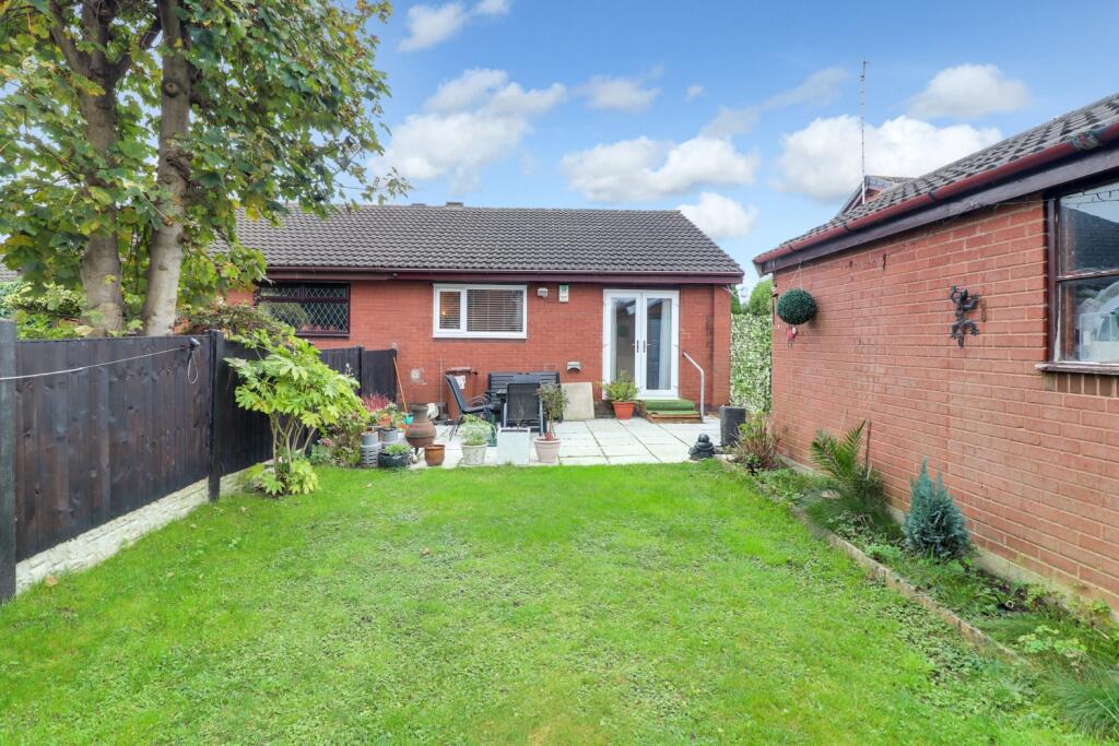 Rear view of the property 