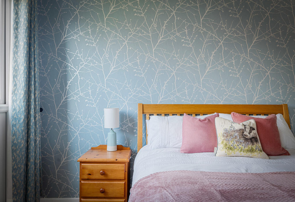 A comfortable place to sleep, relax and wake up in