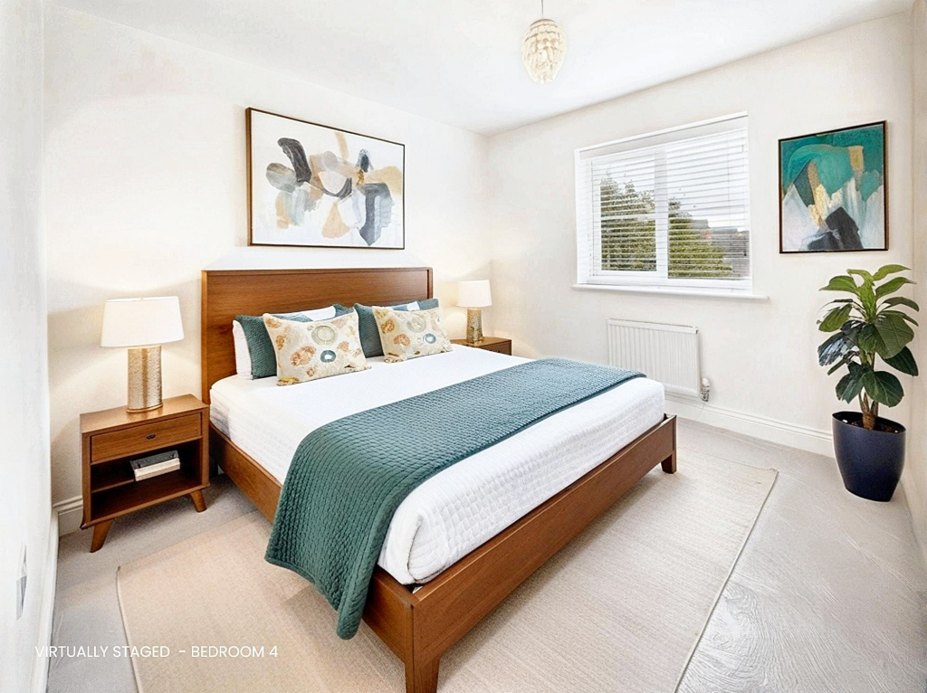 Virtual Staging Bedroom 4