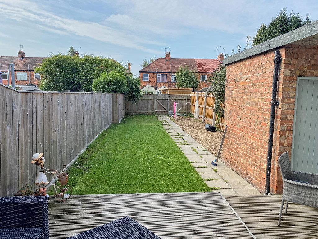 Rear garden