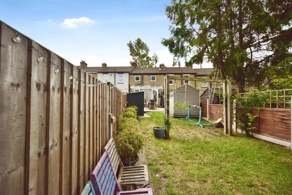 Private Rear Garden With Back Property View