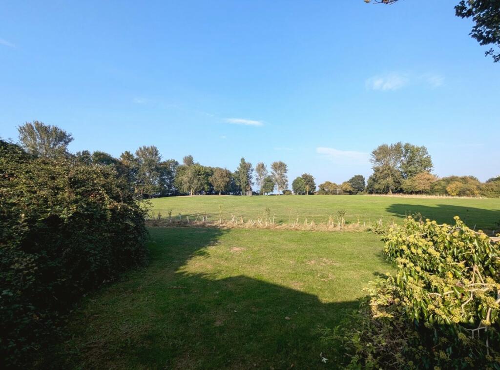 Views Of The Green Fields From The Back Garden Gate