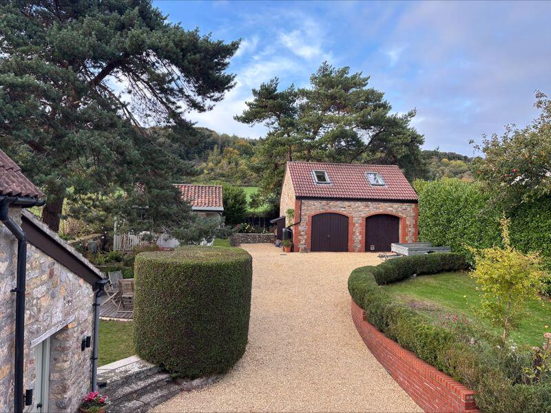 Garden and Double Garage