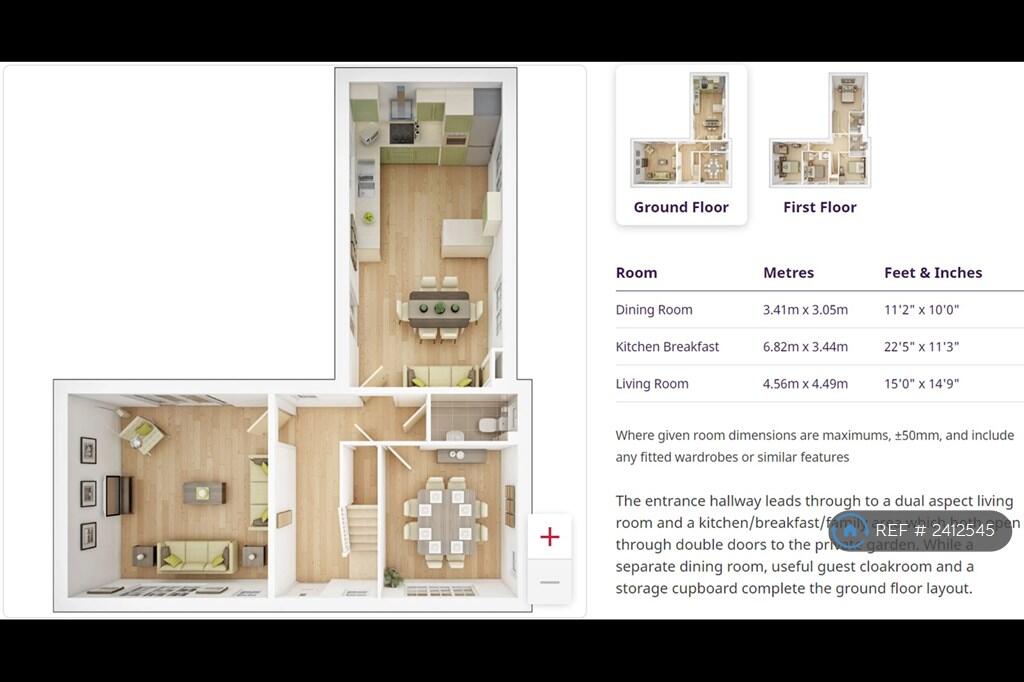 Floorplan Downstairs