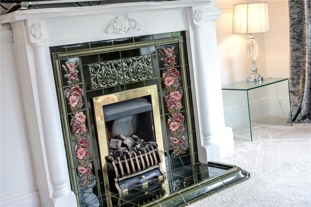 Reception Fireplace