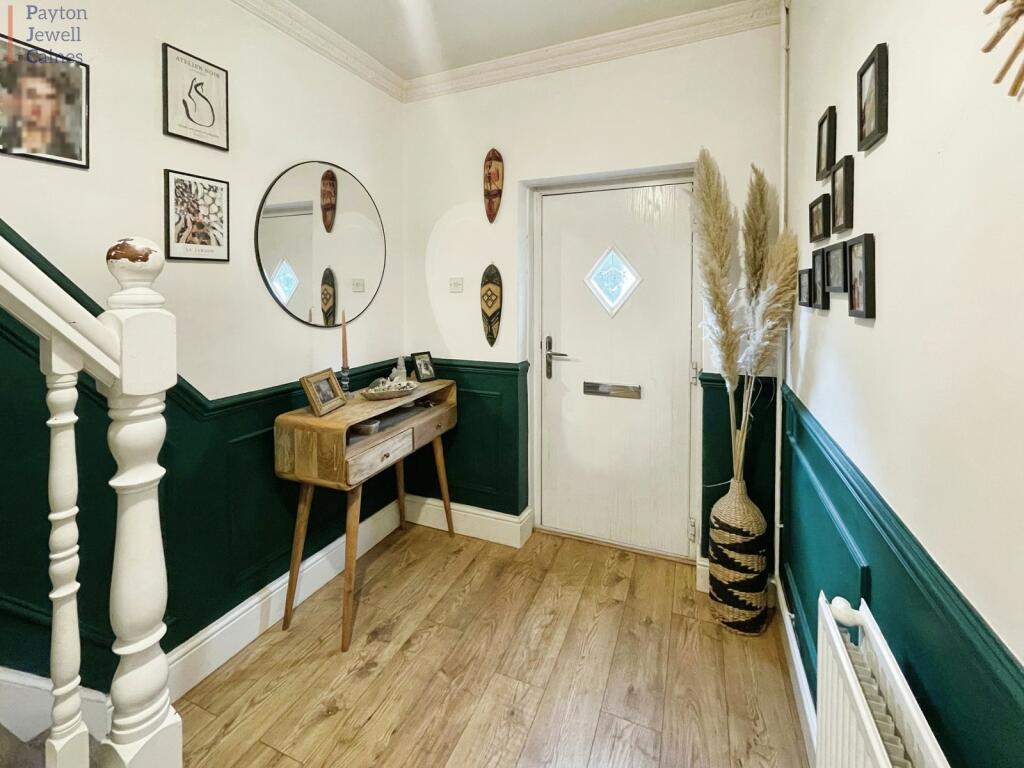 Welcoming entrance hall