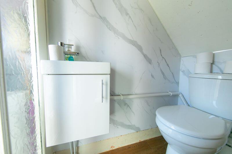 Ground floor washroom