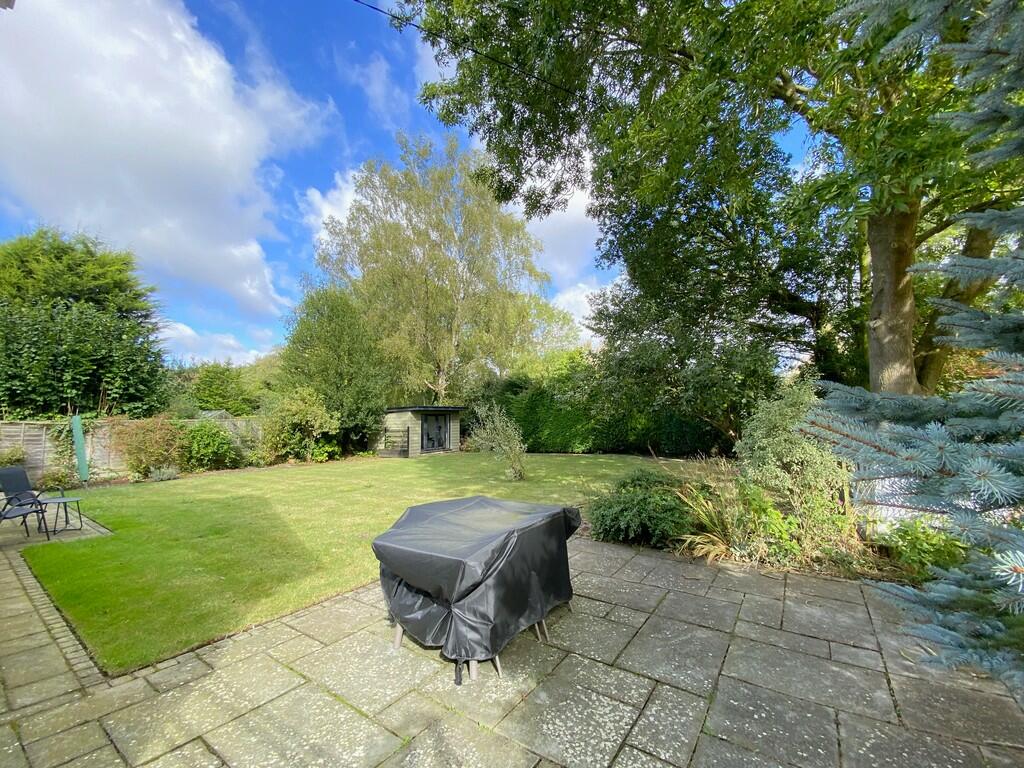 Rear garden