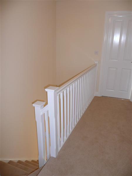 SECOND FLOOR STAIRS AND LANDING
