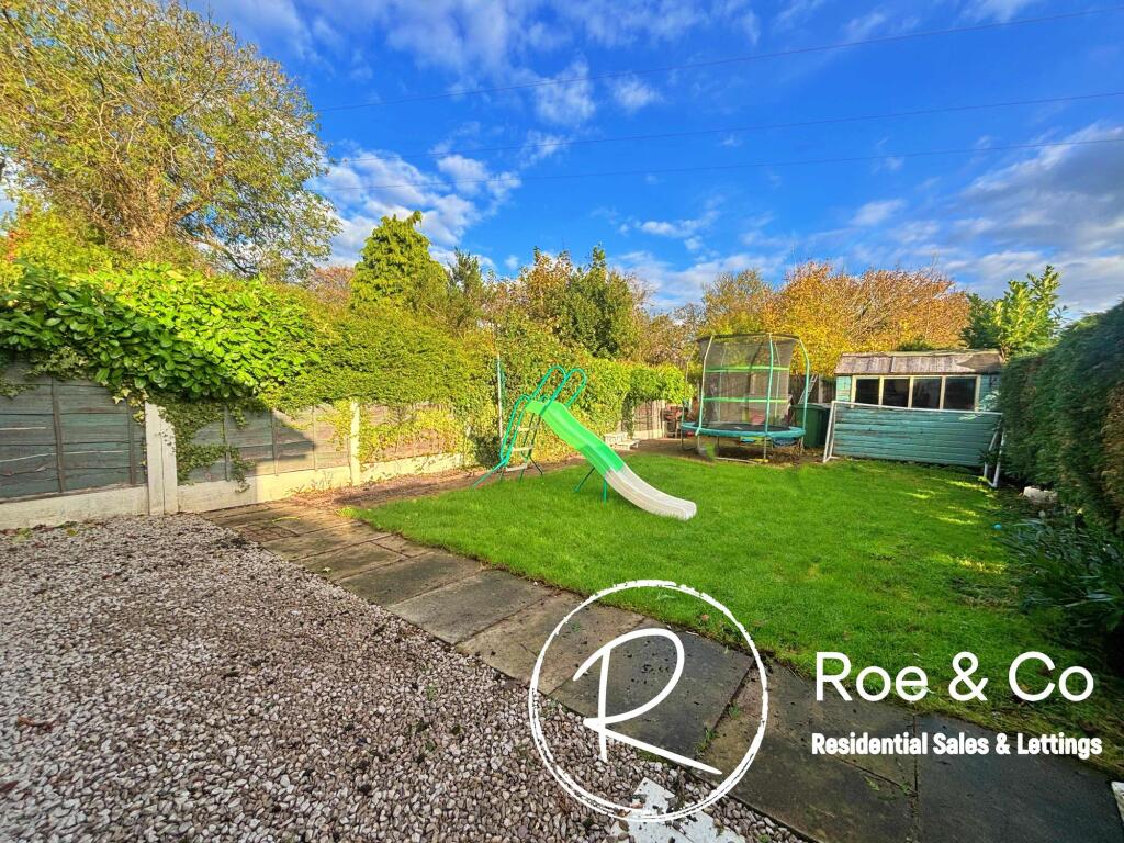 Rear garden
