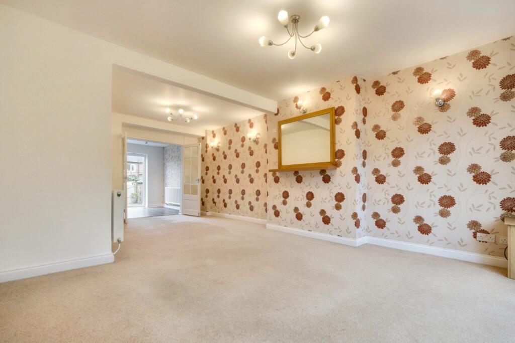 Living Room through to Kitchen and Dining Room