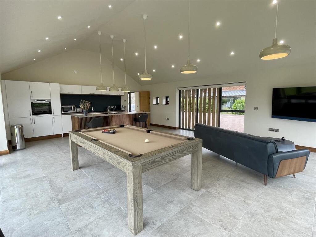 Open Plan Kitchen Dining Living Area