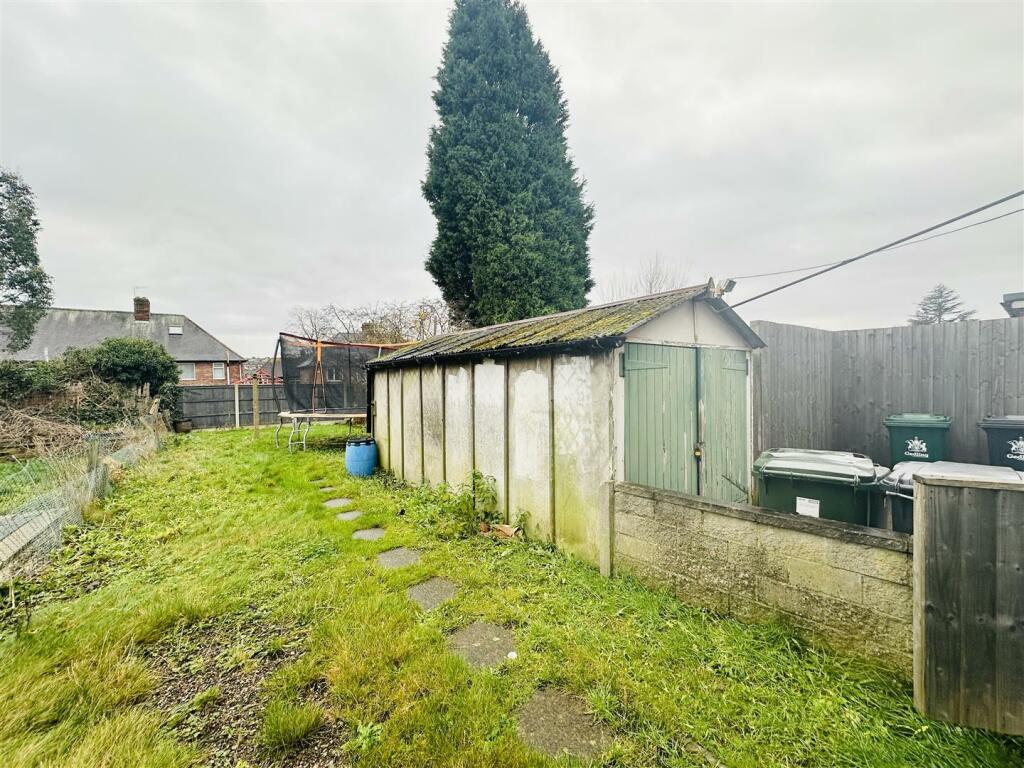 Rear Garden and Garage