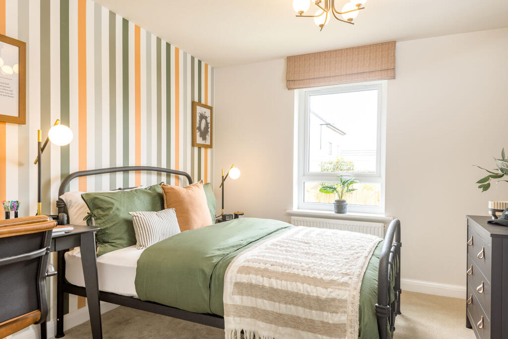 Double bedroom in the Lamberton 5 bedroom home