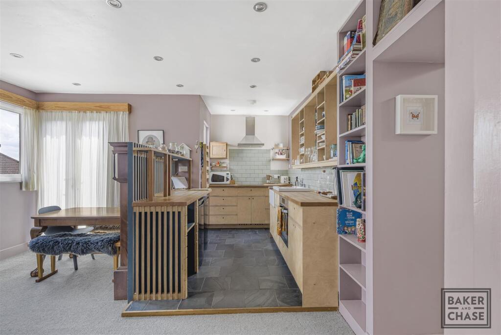 Duel aspect Open Plan Kitchen/Living Space