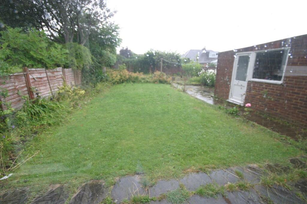 Rear garden