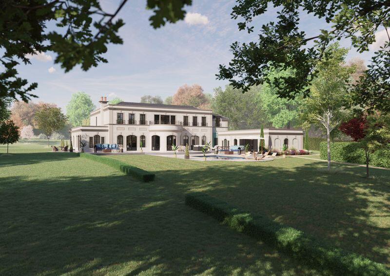 CGI of rear elevation