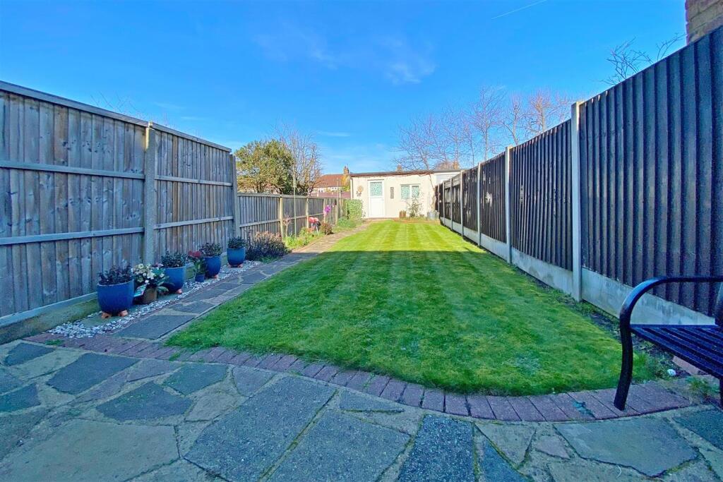 Rear Garden - North Facing