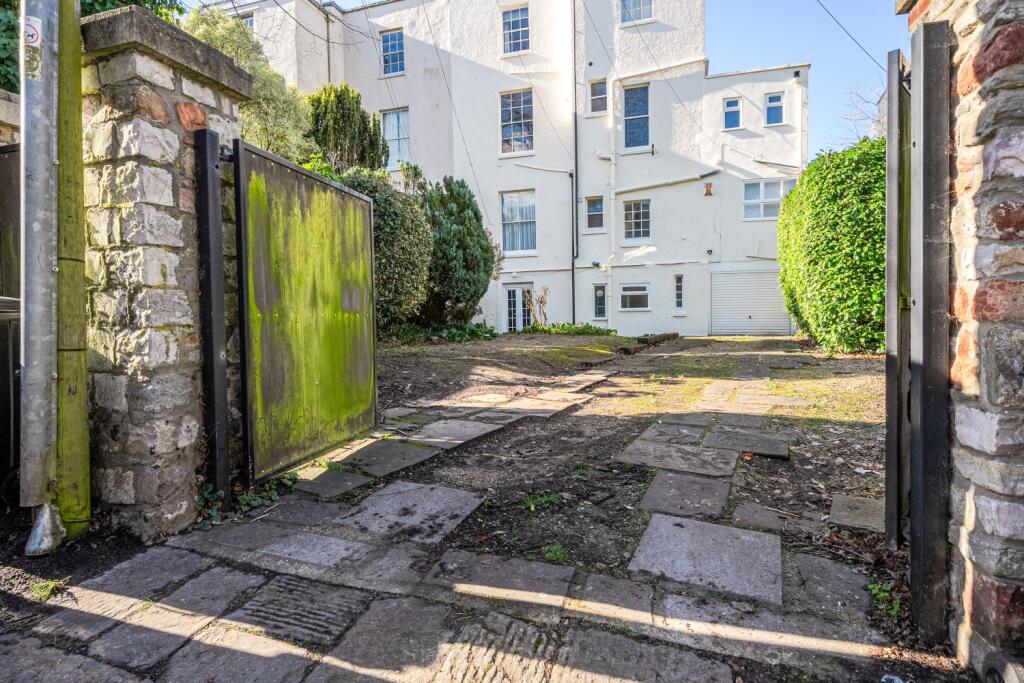 Rear Parking and Garden