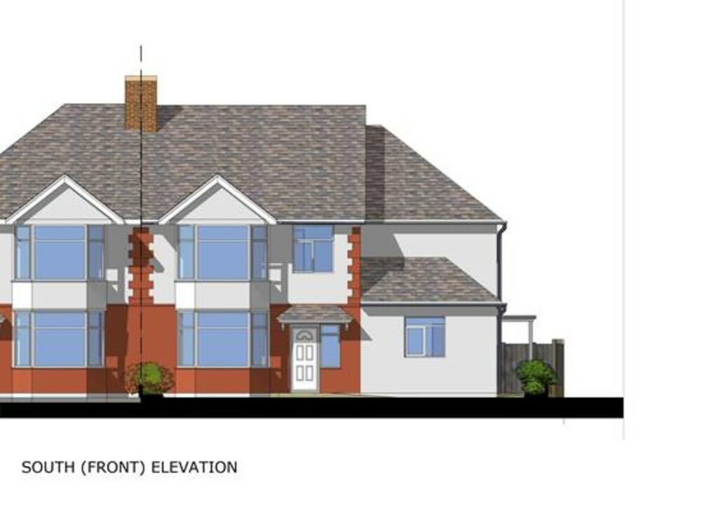 south front eleva...