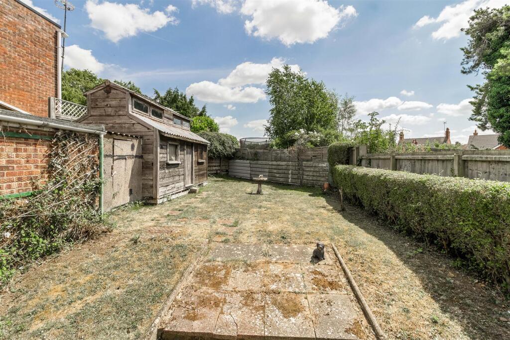 Garden (workshop on left)