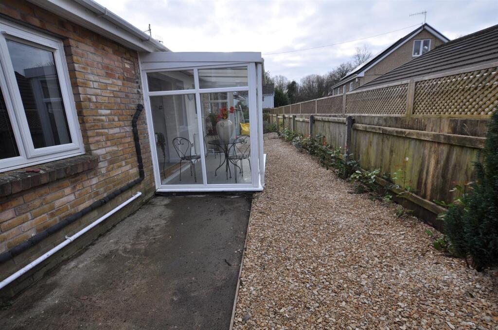 Rear conservatory/porch