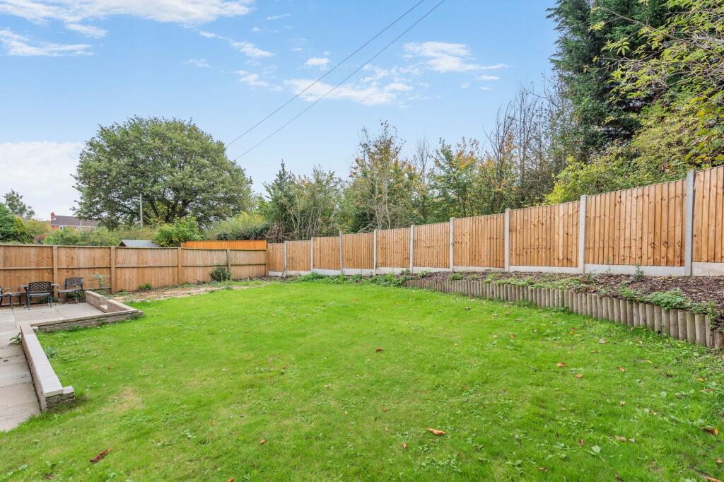 Rear garden
