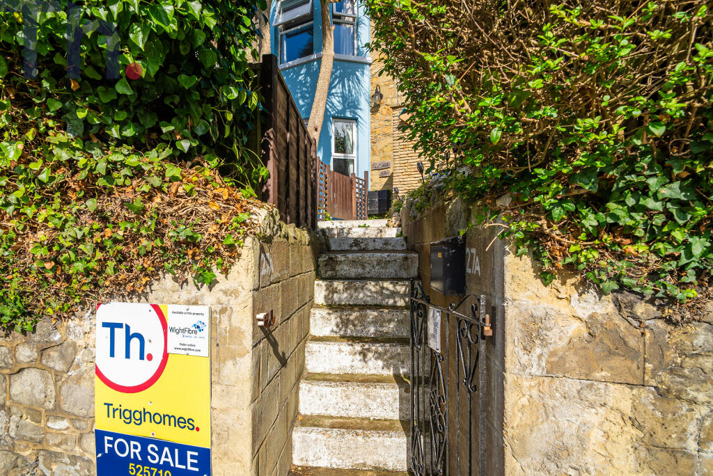 Steps up to Property