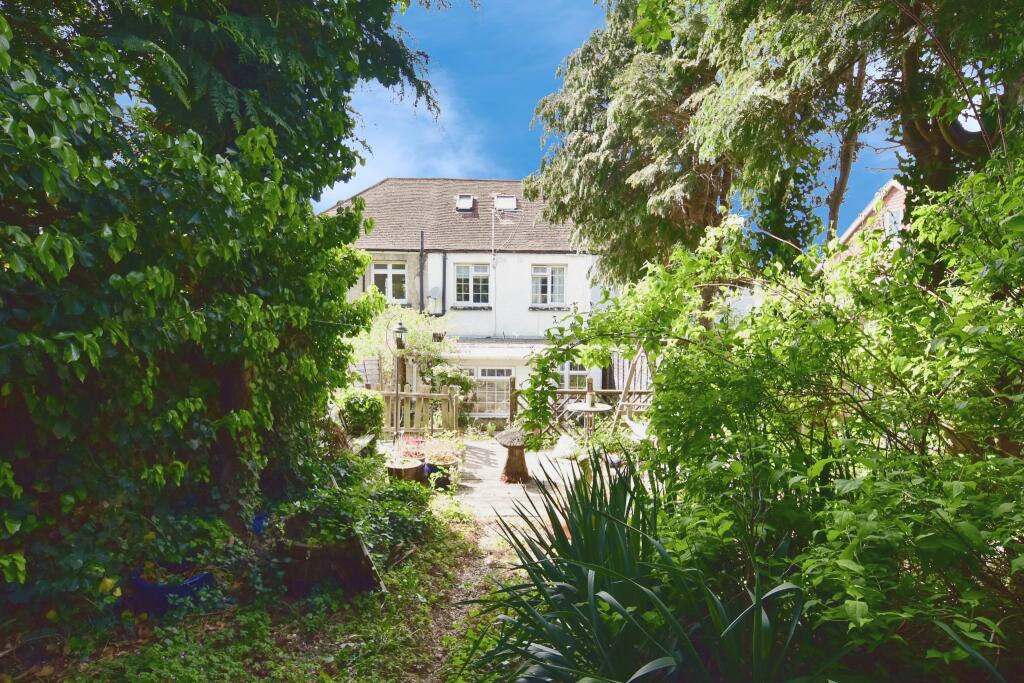 Private Rear Garden With Back Property View