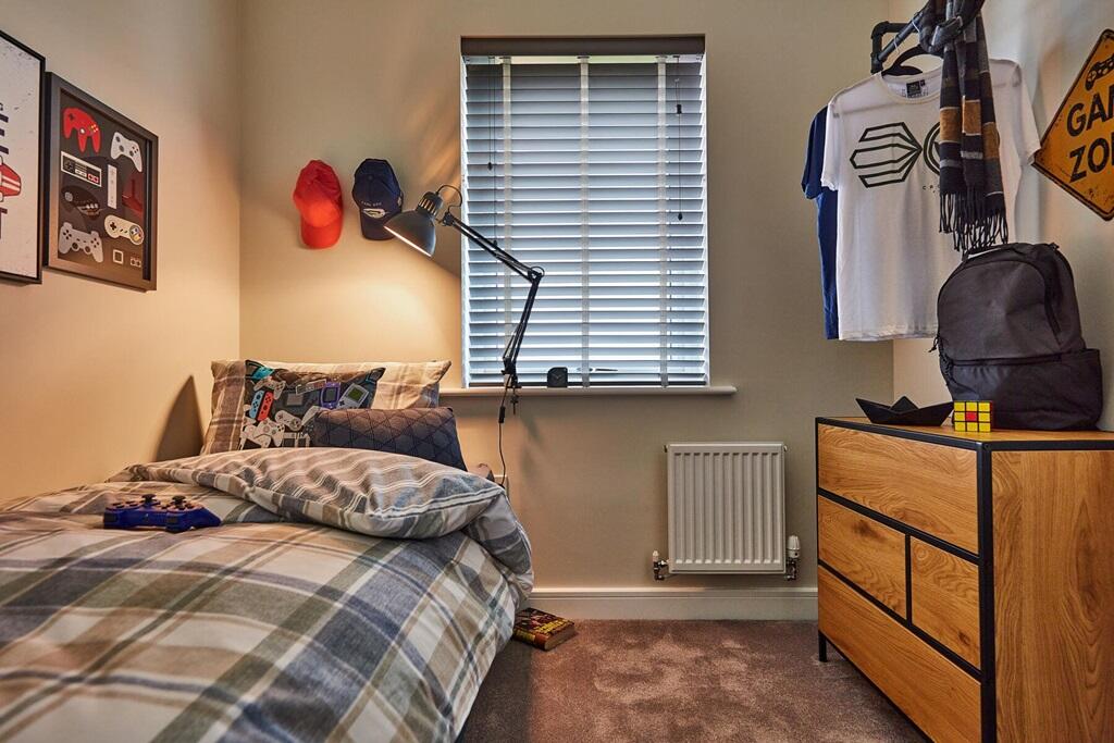 The Ayleford has two double bedrooms and two single bedrooms