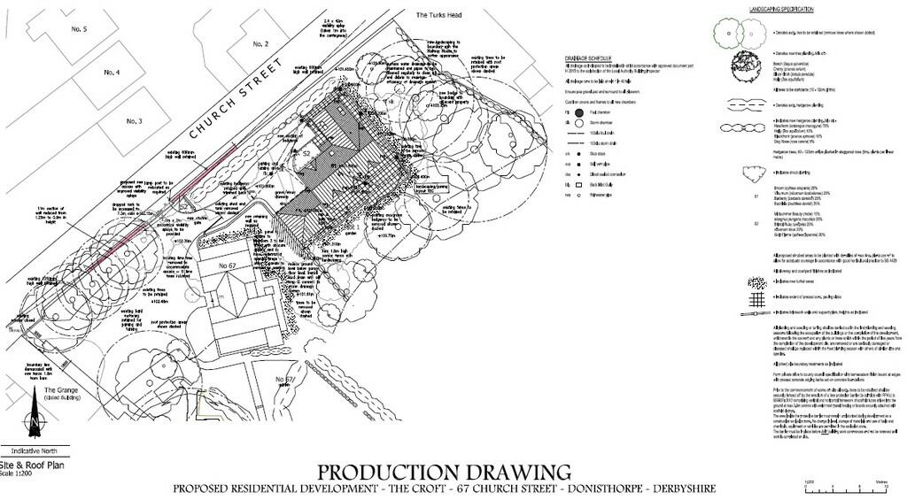Proposed site pla...
