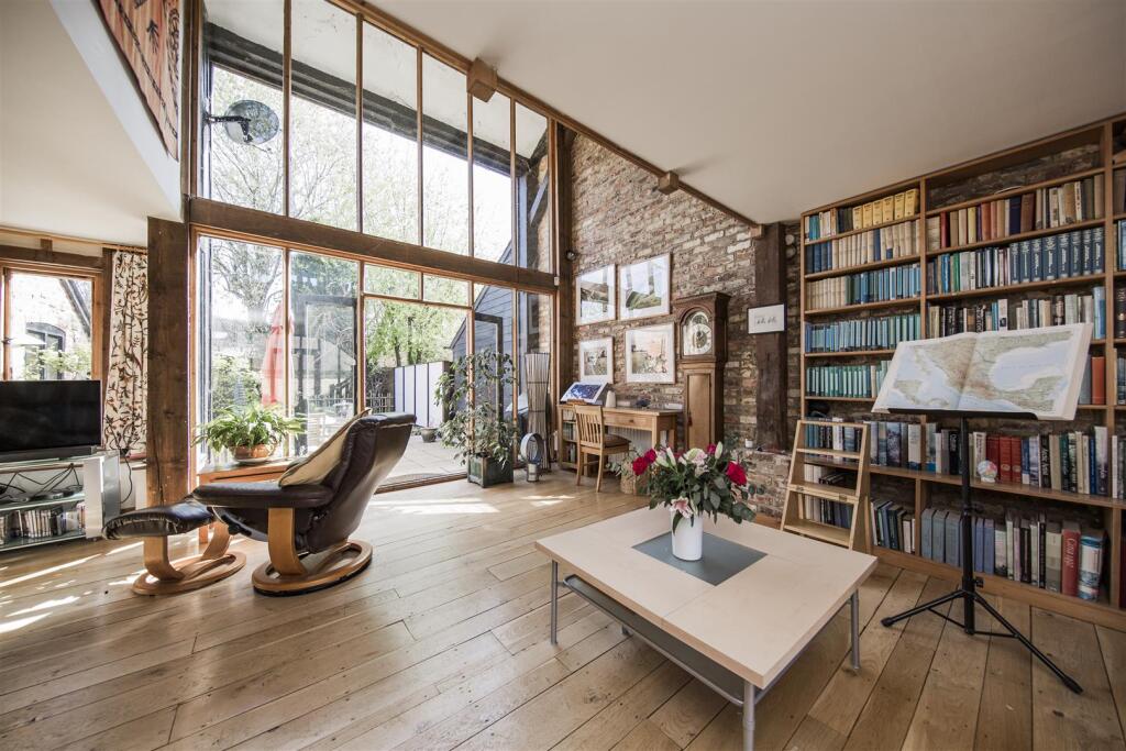 Glazed Reception Hallway