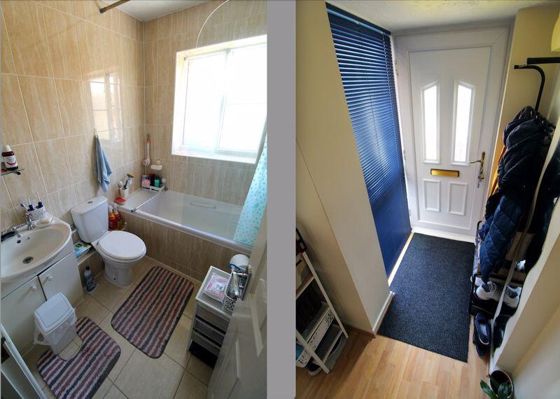 Bathroom and Hallway