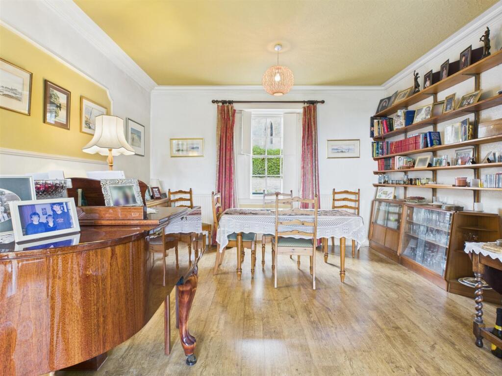 Open Plan Lounge And Dining Room