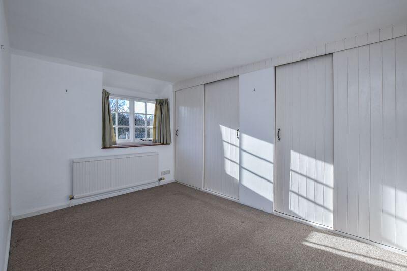 Bedroom 1 with fitted wardrobes