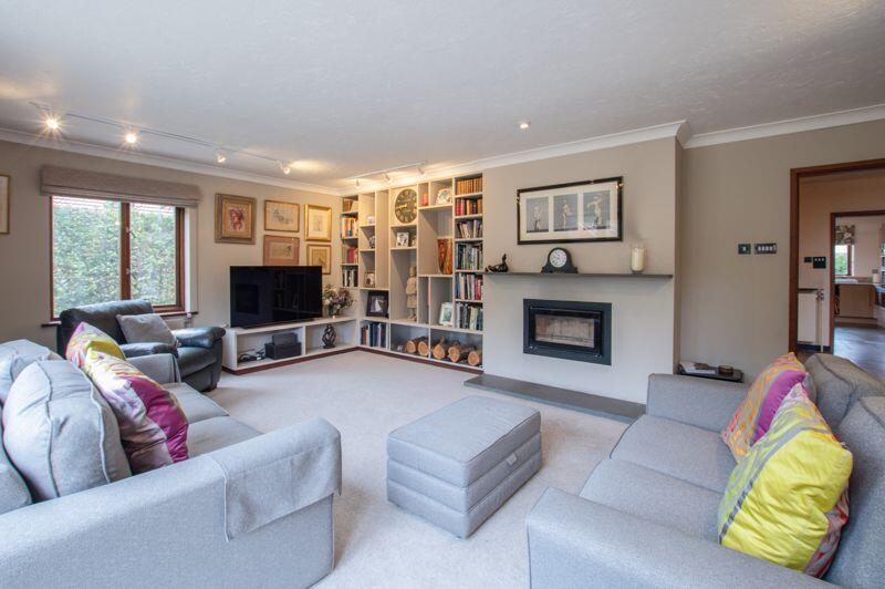 Sitting room with open fire