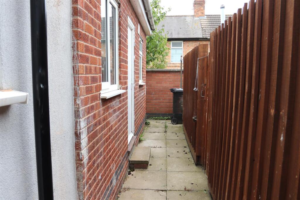 Rear garden