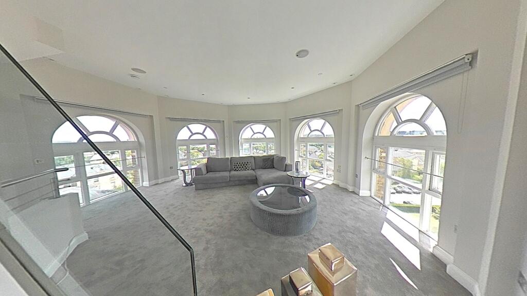 Stairs From Lounge to Top Floor