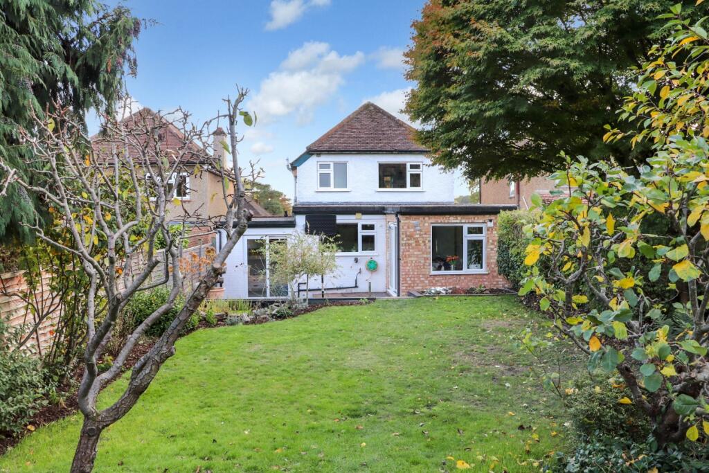 Rear view of the property