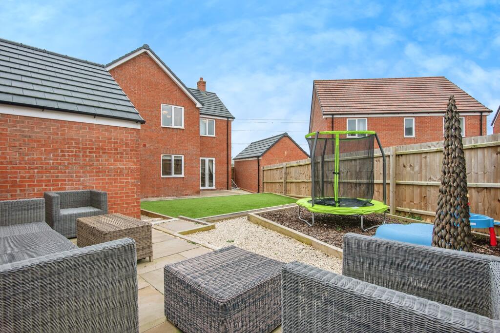 Rear garden