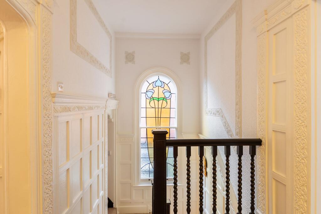 Stained glass window