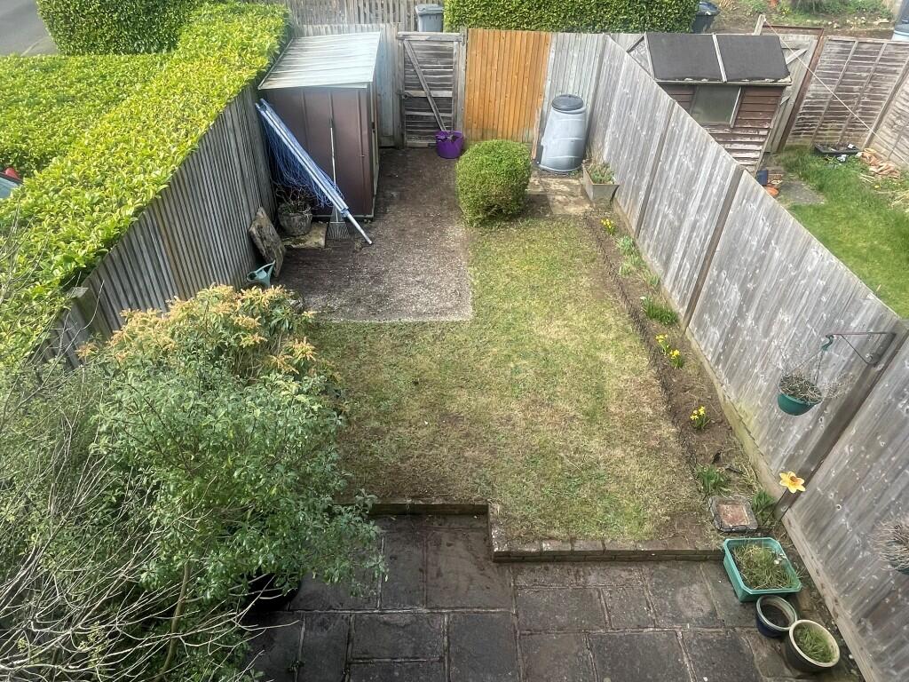 Rear garden